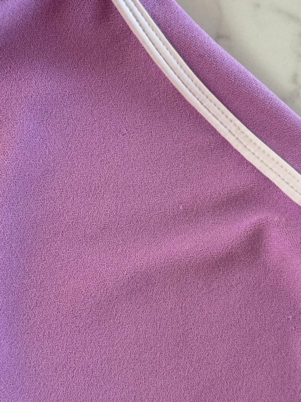 Rhythm Terry Bandeau Top & Terry Surf Shorts SET - Lavender - Size S/M - Picture 3 of 7